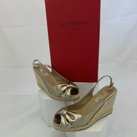 Valentino Espadrille Wedges - Picture 1 of 2